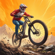 BMX速降竞速Downhill Race Extreme BMX Rush1.0.17 极限竞速版