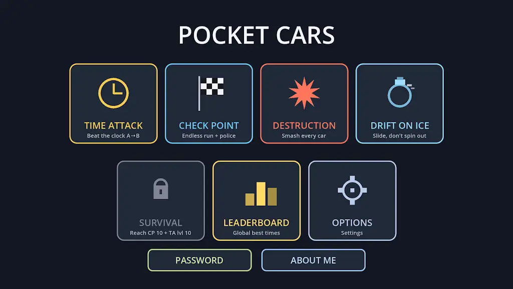 复古口袋车Pocket Cars1.0 经典版 复古口袋车Pocket Cars1.0 经典版